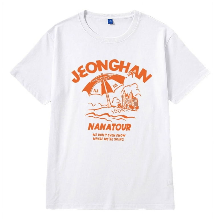 Seventeen Merch T-shirt Short Sleeve Nanatour Merch Cover Kpop