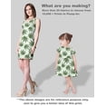 thumbnail image 5 of Soimoi Leaves Printed,Cuddle Minky Fabric, Sewing Fabric by The Yard 56 Inch Wide,Decorative Plush Soft Fabric, Baby Garments, Toys and Blankets, Pear Green, 5 of 5