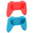 thumbnail image 4 of Trousse de Poignées, Poignée Portative avec Coussinet pour Manette Switch OLED Noir,Blanc,Rouge+bleu, 4 of 8