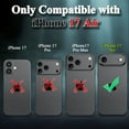 thumbnail image 2 of TASHHAR for iPhone 17 Air Case Military Grade Heavy Duty Protection 3 in 1 Shockproof Armor Durable Detachable iPhone 17 Air 6.6 inch 2025 Phone - Black, 2 of 5