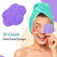 thumbnail image 2 of Turmeric Cleansing Face Pads,Natural Compressed Facial Sponges, Cleansing Sponge R1I6, 2 of 9