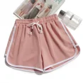 thumbnail image 4 of Summer Casual Bottoms Ladies Girl Shorts Streetwear Female Women Fitness Joggers Sports Running Breathable Plus Size Short Pants, 4 of 6