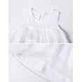 thumbnail image 5 of THEE BRON Toddler Girls Spring Summer Short Sleeve Tank Top Play Casual Dresses, 2-Pack, 5 of 6