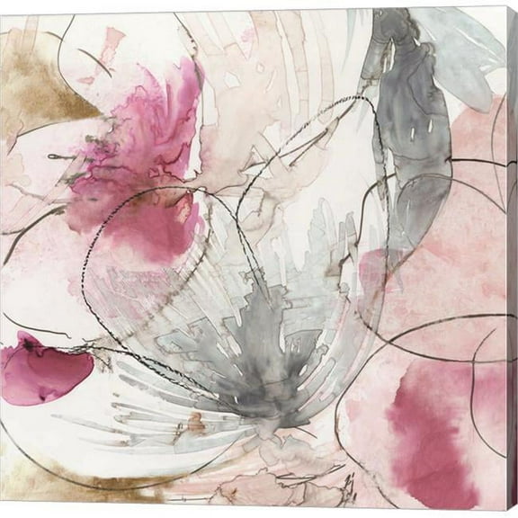 Metaverse C950266-0120000-AAAACMA Pretty in Pink II by Asia Jensen Canvas Wall Art - 12 x 12 in.