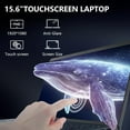 thumbnail image 4 of Dell DC15250 15 15.6" Full Touchscreen Laptop, Intel i5 13th Gen i5-1334U, 32GB RAM, 1TB SSD, Windows 11 Home + Copilot,Lifetime MS Office ,Gift Set, 4 of 8