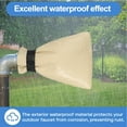 thumbnail image 1 of YAOMOBB Freeze Protection Cover Winter Outdoor Cover Waterproof Hose Bib Protection Reusable Black Insulation Cover, 1 of 7