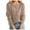 Khaki, variant on Women's Knit Cardigans Cropped Sweater Long Sleeve Open Front Spring Fall Cardigan Outerwear