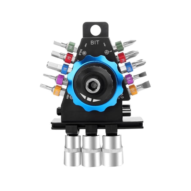 Juego De Puntas De Destornillador Eléctrico Puntas De Destornillador Torx Hexagonales Con Adsorción Magnética Fuerte Cateissary TO002753-00