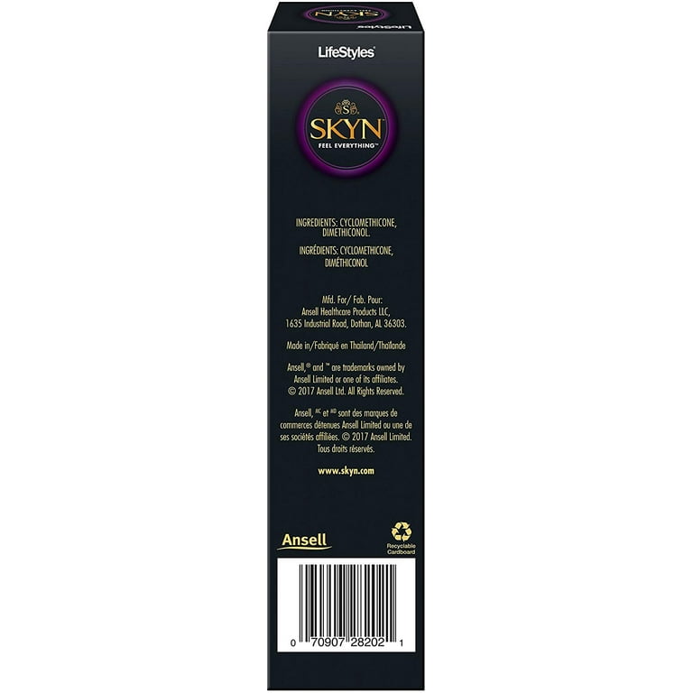 Lifestyles Skyn Maximum Performance Condom Compatible Extra Long Lasting Personal  Lubricant 2.7 Oz - Walmart.com