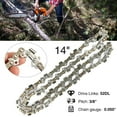 thumbnail image 6 of EZLIFE 14" Chainsaw Saw Chain Blade 3/8 52 Drive Links for Z0Q H N0A2, 6 of 9