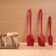 thumbnail image 3 of ILoveMilan Juego de raspadores de silicona resistentes al calor, todo en uno, diseño rojo, 3 of 5