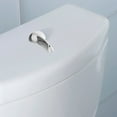 2pcs FrontMounted Toilet Handle Tank Flush Lever with Toilet Flappers
