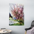 thumbnail image 1 of Country Decor Wall Hanging Tapestry, Painting of Spring Landscape with Blooming Flowering Tree and Fresh Grass Elegant Nature, Bedroom Living Room Dorm Accessories, 40 X 60 Inches, by Ambesonne, 1 of 1