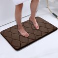 thumbnail image 7 of Non-Slip Absorbent Carpet Floor Mat | Machine Washable Microfiber | 40x60cm Bathroom Kitchen Living Room Bedroom Mat | Red Gray Brown Green, 7 of 7