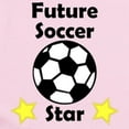 thumbnail image 2 of CafePress - Future Soccer Star Body Suit - Baby Light Bodysuit, Size Newborn - 24 Months, 2 of 4