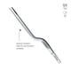 thumbnail image 2 of Pinzas triangulares de acero inoxidable con doble manivela, 20 cm, 2 of 2