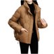 thumbnail image 3 of Parkas de manga larga para mujer, ropa de algodón, ropa de algodón con capucha para mujer, ropa de algodón de plumón para mujer, abrigo de algodón para mujer., 3 of 8