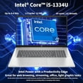 thumbnail image 3 of HP 17.3" Business Laptop – Intel Core i5-1334U, 32GB RAM, 2TB SSD, HD+ Display, Backlit Keyboard, Fingerprint, Wi-Fi 6, Webcam, Numeric Keypad, Windows 11 Pro, 3 of 7