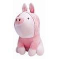 thumbnail image 1 of Peluche De Cerdito Sentado Con Capucha De Conejo Xtellar Rosa, 1 of 4