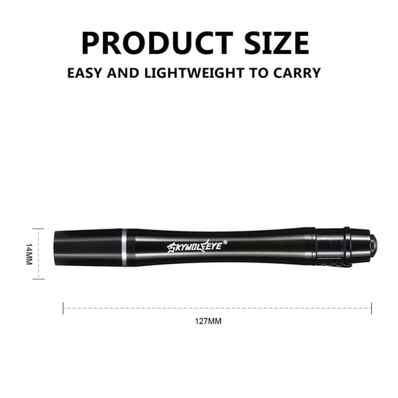 Fridja UV Ultra LED Flashlight Blacklight Light 395 nM Inspection Lamp Torch