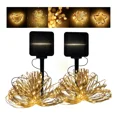 thumbnail image 1 of Tira Led Decorativa Luces Led Navideñas Solar Exterior 20 M Color de la luz Blanco cálido, 1 of 8