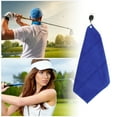 thumbnail image 6 of Unique Bargains 1 Pc Quick-drying Golf Towel 15.75"x15.75" Blue, 6 of 6