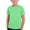 Mint Green, variant on fatyb Kids Athletic Shirts Short Sleeve Quick Dry Tee Boys Girls Breathable Sports T-Shirts for Running