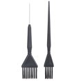 thumbnail image 1 of Miangastore Professional Hair Color Brush Applicator 2Pcs Black PP Stainless Steel, 1 of 9