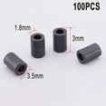 thumbnail image 2 of 100pcs Hollow Ferrite Hole Beads 3.5*3*1.5mm Anti-jamming Core EMI Filter Ring, 2 of 4