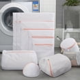 Fresh Solid Laundry Washing Bag Beautiful Zippers High Density