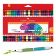 thumbnail image 1 of Marcadores Lavables DuoTip de Faber-Castell, 24 Marcadores 48 Colores, 1 of 6