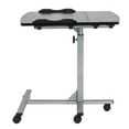 thumbnail image 7 of IM Beauty Five-Wheel Home Use Multifunctional Lifting Removable Computer Desk Black & Silver, 7 of 7