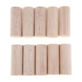 thumbnail image 2 of Palitos de madera multiusos Madera DIY Hecho a mano Balsa Suministros de carpintería Madera 10 piezas 50mm, 2 of 7