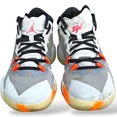 thumbnail image 1 of N I-K-E Men's A i r-Jor-dan Zion 1 Shoes DA3130-008 Sneakers Gray Orange Size 11.5, 1 of 6