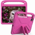 thumbnail image 3 of Dteck for New iPad Pro 11" 2021/2020/2018 (3rd/2nd/1st Generation) Kids case with Handle Stand EVA Kid-Proof Rugged Shockproof Protective Lightweight Full Cover Case for Boy Girl Kids (rose), 3 of 6