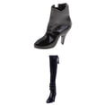 thumbnail image 1 of 1: 6 Botas de Negro de Muñeca Fashion para Acción Chica, 1 of 9
