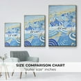 thumbnail image 4 of Sky Blue Beach Framed Premium Gallery Wrapped Canvas - Ready to Hang, 4 of 9