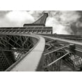 thumbnail image 2 of Uicker, Ralf 14x12 Black Ornate Wood Framed with Double Matting Museum Art Print Titled - Paris Eiffel IV, 2 of 4