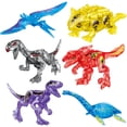 thumbnail image 2 of Bloques de construcción de dinosaurio jurásico, juguetes de parque, Compatible con grandes regalos de marca, simulación de animales Rex Raptor ankylosauro, regalos de navidad, 2 of 4