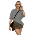 thumbnail image 5 of MOYIKO Oversized T Shirts for Women Short Sleeve Loose Fit Crewneck Tees Summer Tops, 5 of 7