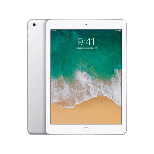 Pre-Owned Apple iPad 5 (5th Gen) 32GB - Wi-Fi + Cellular Unlocked - 9.7" - Silver - (2017)