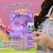 Disney Jr. SuperKitties Su-Purr Wild Playset with Slide and Swing, 5-Pieces, Kids Ages 3 and up