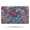 Purple Pioneer Flower, variant on Purple Pioneer Flower and Paisley Pattern Bathroom Rugs Mat,Non Slip Microfiber Bathroom Rug,Rubber Backing,Soft Bathroom Mats for Bathroom Floor,Tub and Shower,17x27in(43x68cm)