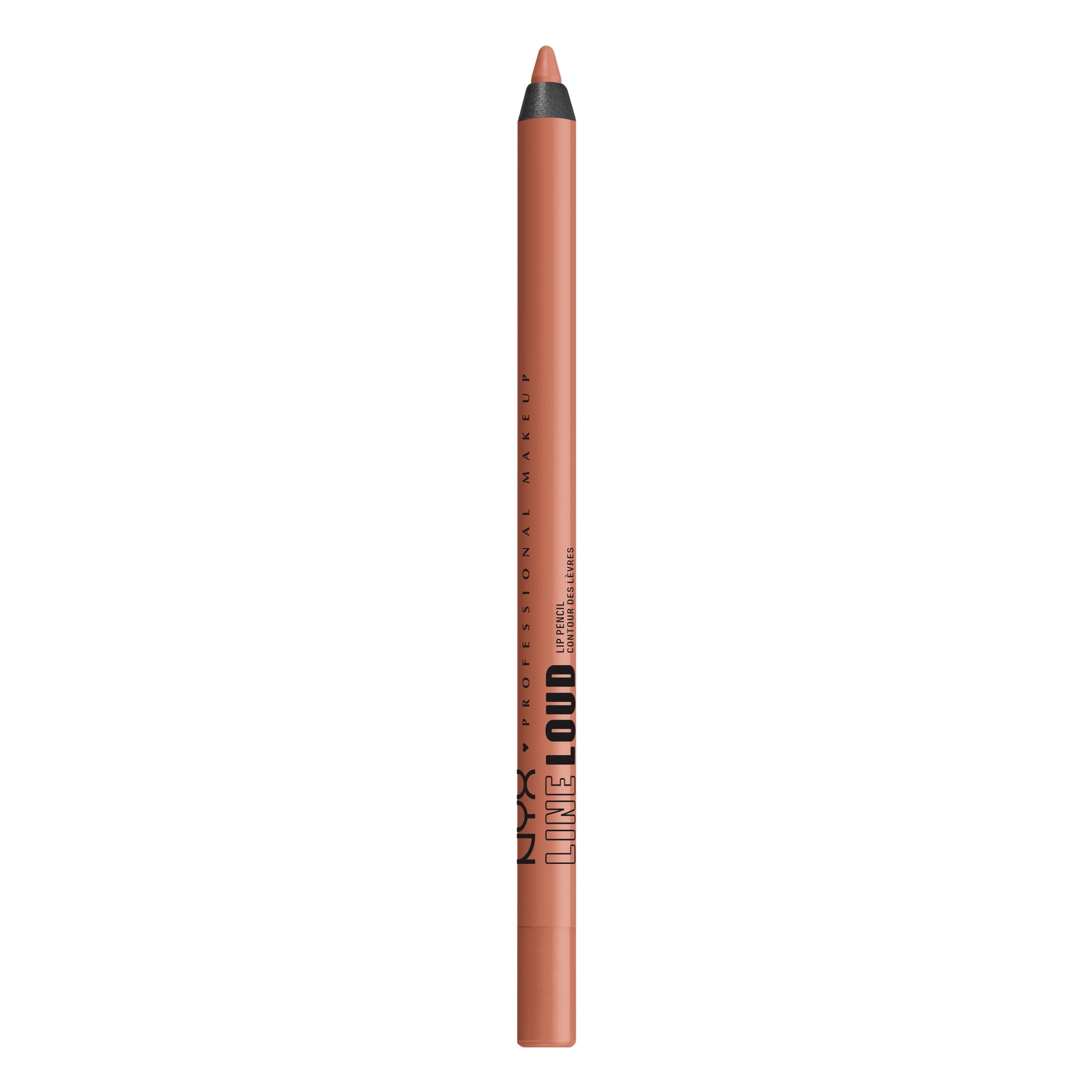 (3 pack) NYX Professional Makeup Line Loud Lip Liner, Longwear Matte Lip Pencil, Daring Damsel