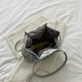 thumbnail image 4 of Sacs à Main pour Dames Automne Hiver Sacs à Main Matelassés Chaîne Sac de Voyage Solide, 4 of 10