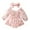 Pink, variant on MZXELPRJD Girls Rompers Girls Ruffled Edge Baby Girls' Clothing Sets Floral Print Bodysuit Spring Fall Hairband Set 3t Fashion Outfits for Kids Boys Sets Size 10-12