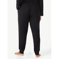 thumbnail image 3 of Joyspun Women's Waffle Hacci Knit Sleep Joggers, Sizes S to 3X, 3 of 6