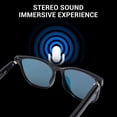 thumbnail image 6 of Suodoka Bluetooth AI Translation Sunglasses 100+ Languages 3D Surround Sound Smart Voice Translator Glasses for Travel Music and Calling Black, 6 of 9