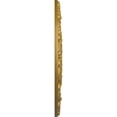 thumbnail image 4 of Ekena Millwork 19 7/8"OD x 3 5/8"ID x 1 1/4"P Spring Leaf Ceiling Medallion (Fits Canopies up to 5 5/8"), Hand-Painted Pharaohs Gold, 4 of 6