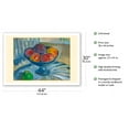 thumbnail image 2 of Fruit Dish on a Garden Chair - Still Life - From an Original Color Painting by Paul Gauguin c.1890 - Fine Art Matte Paper Print (Unframed) 30x44in, 2 of 4